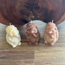 Load image into Gallery viewer, Woodland Animal Hedgehog Mushmellow Candle