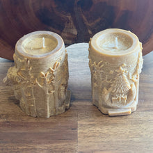Load image into Gallery viewer, Reindeer Pillar Candle