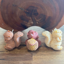 Load image into Gallery viewer, Woodland Animal Squirrel Candle